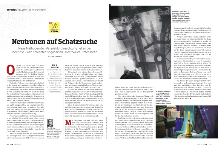 P.M. Magazin Doppelseite - August 2025